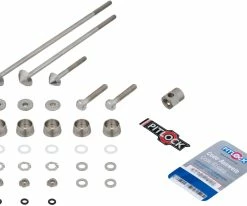 Pitlock Sicherung Set 02/BR Vorderrad + Hinterrad + Sattelstütze + Bremse -Fahrradladen 357734