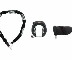 Abus Pro Shield XPlus 5955 NR Rahmenschloss+Einsteckkette+ST-Tasche - OEM