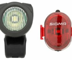 Abus Tresor 1385 Schloss + Sigma StVZO Beleuchtungsset Safe & Secure Bundle -Fahrradladen 460806