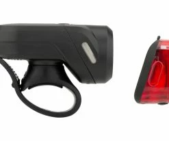 Abus Tresor 1385 Schloss + Sigma StVZO Beleuchtungsset Safe & Secure Bundle -Fahrradladen 460807