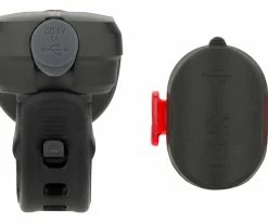 Abus Tresor 1385 Schloss + Sigma StVZO Beleuchtungsset Safe & Secure Bundle -Fahrradladen 460809