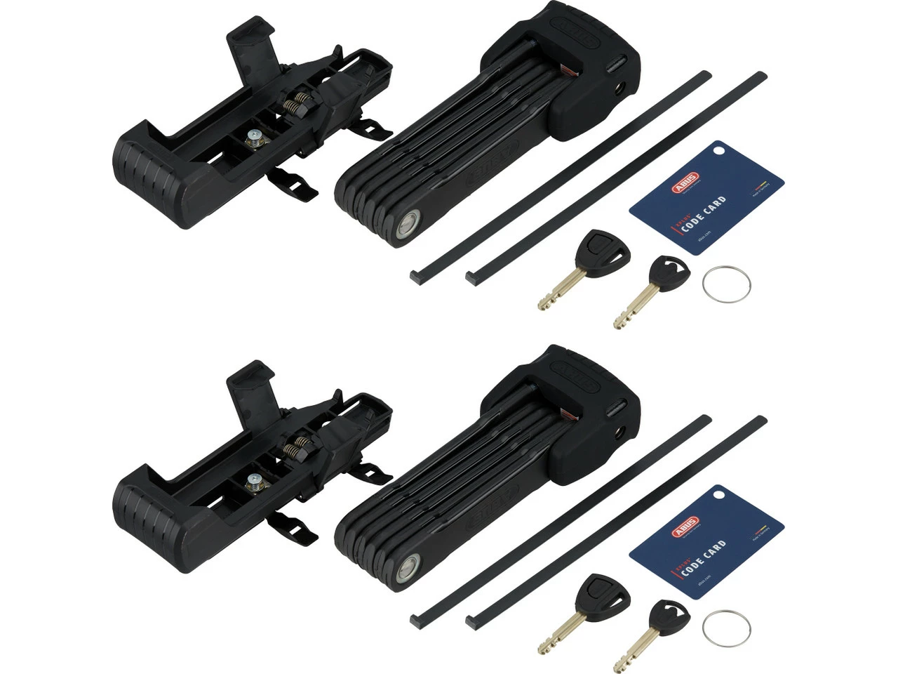 Abus Bordo Granit 6500K Faltschloss TwinSet Mit SH Halter 5 Abus Bordo Granit 6500K Faltschloss TwinSet Mit SH Halter – Bild 5