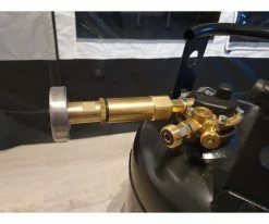 Adapter LPG Direktbetankung Gasflasche - G3/4 -16 UNF Auf W21,8 X 1/14" LH - 68mm -Fahrradladen adapter lpg direktbetankung gasflasche g34 16 unf auf w218 x 114 lh 68mm 2