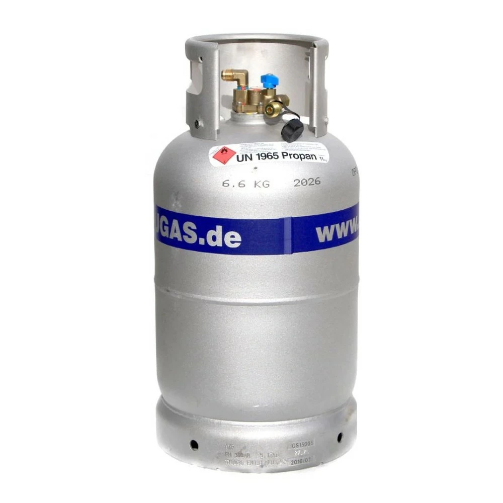 ALUGAS - Aluminium Tankgasflasche 11 Kg Wiederbefüllbar TRAVELmate 27,2 Liter Travel Mate 1 ALUGAS - Aluminium Tankgasflasche 11 Kg Wiederbefüllbar TRAVELmate 27,2 Liter Travel Mate