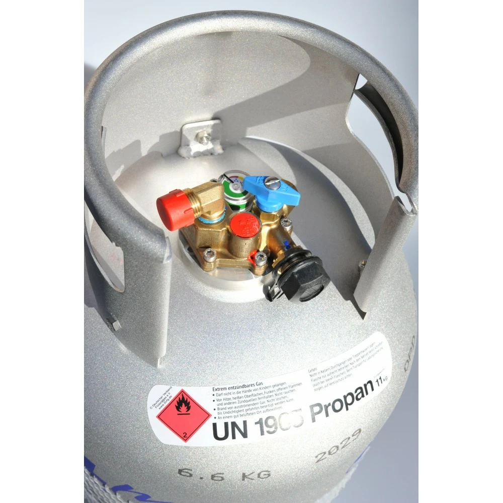 ALUGAS - Aluminium Tankgasflasche 14 Kg Wiederbefüllbar TRAVELmate 33,3 Liter Travel Mate 3 ALUGAS - Aluminium Tankgasflasche 14 Kg Wiederbefüllbar TRAVELmate 33,3 Liter Travel Mate – Bild 3