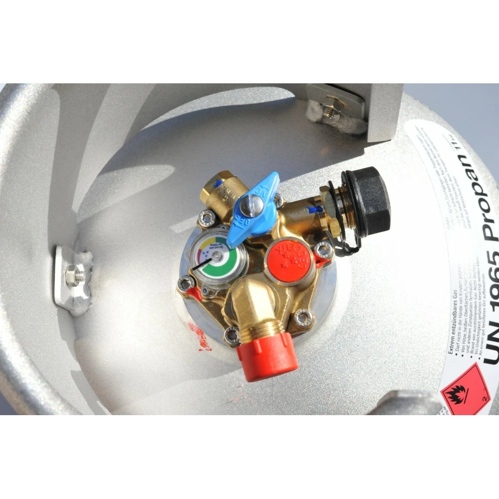 ALUGAS - Aluminium Tankgasflasche 14 Kg Wiederbefüllbar TRAVELmate 33,3 Liter Travel Mate 4 ALUGAS - Aluminium Tankgasflasche 14 Kg Wiederbefüllbar TRAVELmate 33,3 Liter Travel Mate – Bild 4