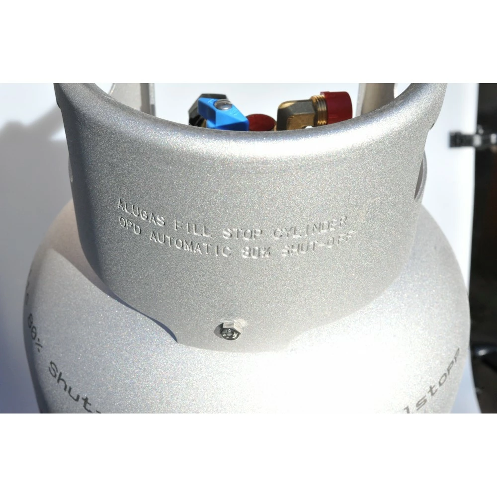 ALUGAS - Aluminium Tankgasflasche 14 Kg Wiederbefüllbar TRAVELmate 33,3 Liter Travel Mate 5 ALUGAS - Aluminium Tankgasflasche 14 Kg Wiederbefüllbar TRAVELmate 33,3 Liter Travel Mate – Bild 5