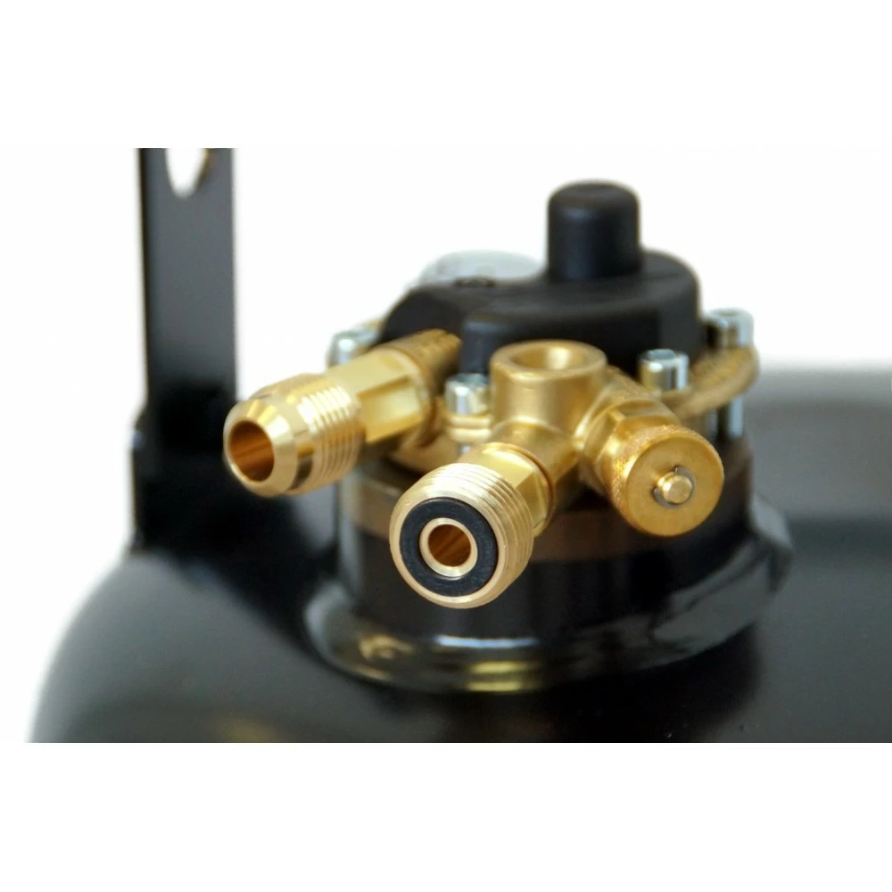 CAMPKO - Stahl Tankgasflasche, 6kg, Wiederbefüllbar, 15 Liter, 385mm, Multiventil Mit 80%-Füllstop, Ohne Zubehör 2 CAMPKO - Stahl Tankgasflasche, 6kg, Wiederbefüllbar, 15 Liter, 385mm, Multiventil Mit 80%-Füllstop, Ohne Zubehör – Bild 2