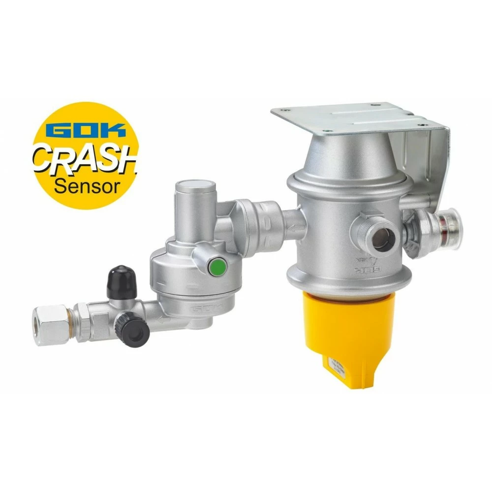 Caramatic DriveTwo, Horizontal - Zweiflaschen-Betrieb GOK Gasdruckregler Crashsensor 1 Caramatic DriveTwo, Horizontal - Zweiflaschen-Betrieb GOK Gasdruckregler Crashsensor