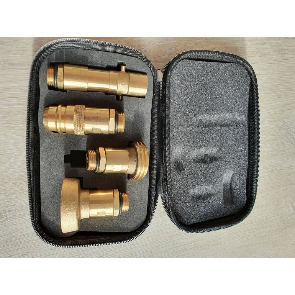 Etui-Tasche Tankadapter-Europa Set LPG Mit Sinterfilter, International (4 Stück) Tankgasflasche 1 Etui-Tasche Tankadapter-Europa Set LPG Mit Sinterfilter, International (4 Stück) Tankgasflasche