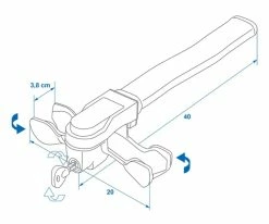 Lenkradsicherung Lenkradschloß Als Diebstahlsicherung Lenkradkralle Wohnmobil, PKW, Kastenwagen -Fahrradladen lenkradsicherung lenkradschloss als diebstahlsicherung lenkradkralle wohnmobil pkw kastenwagen 4