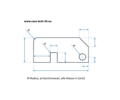 Riffelbleche - Alu-Quintett "Kundenzeichnung"