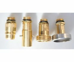 Tankadapter-Set LPG Mit Sinterfilter, Set International (4 Stück), Europa,Tankgasflasche
